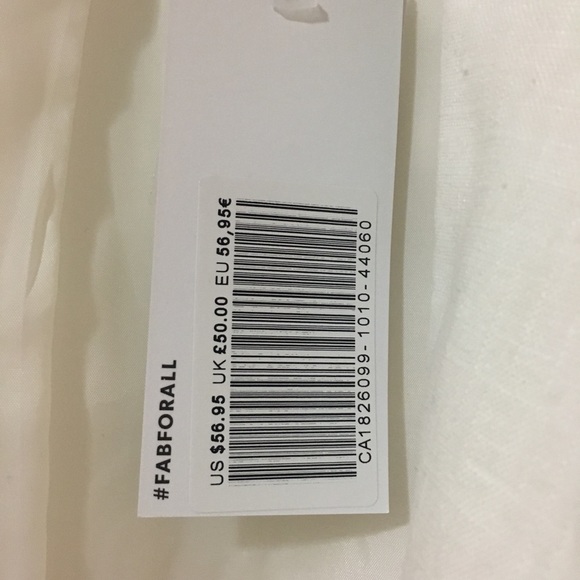 Ivory linen suit coat - Picture 2 of 3